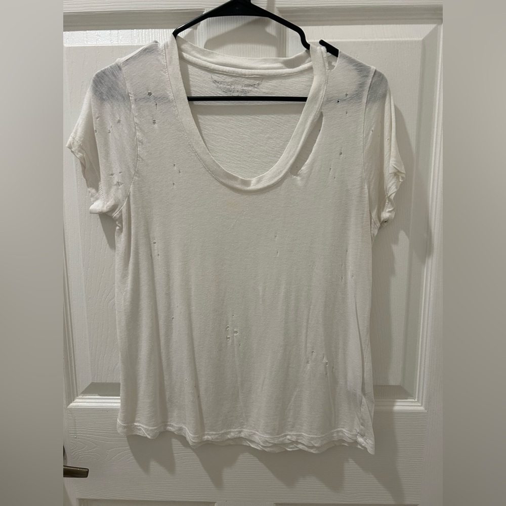 COPY - Zadig & Voltaire ripped Tshirt